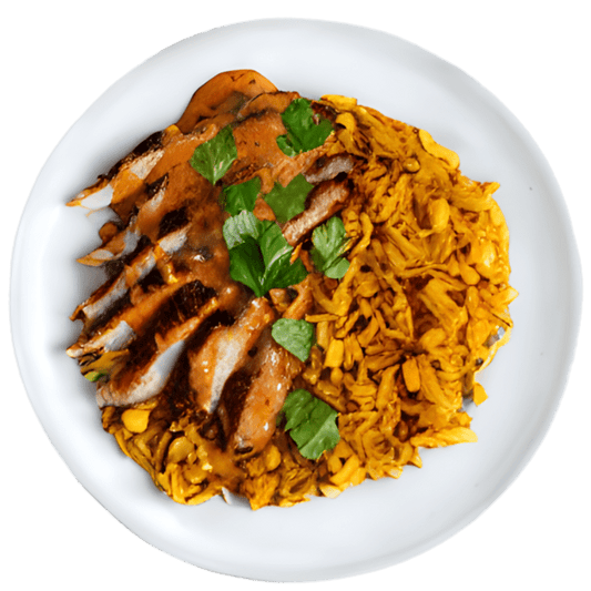 Portuguese Chicken with Spiced Rice