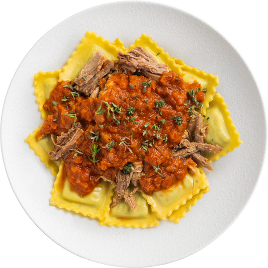 FUEL'D Shredded Beef Ravioli