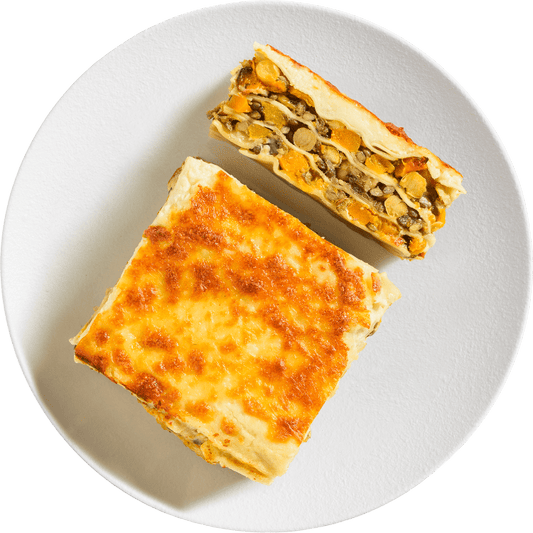 Loaded Pumpkin Lasagne with Creamy Bechamel Sauce
