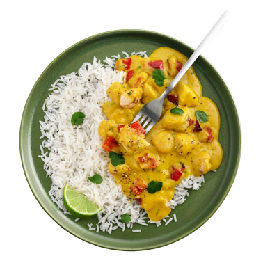 Thai Chicken Yellow Curry with Basmati Rice