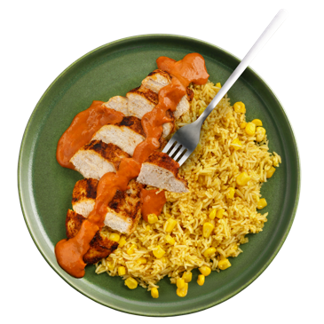 Portuguese Chicken with Spiced Rice